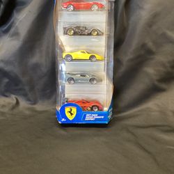 2004/2005 Vintage Hot Wheels Ferrari 5 Pack Gift Pack