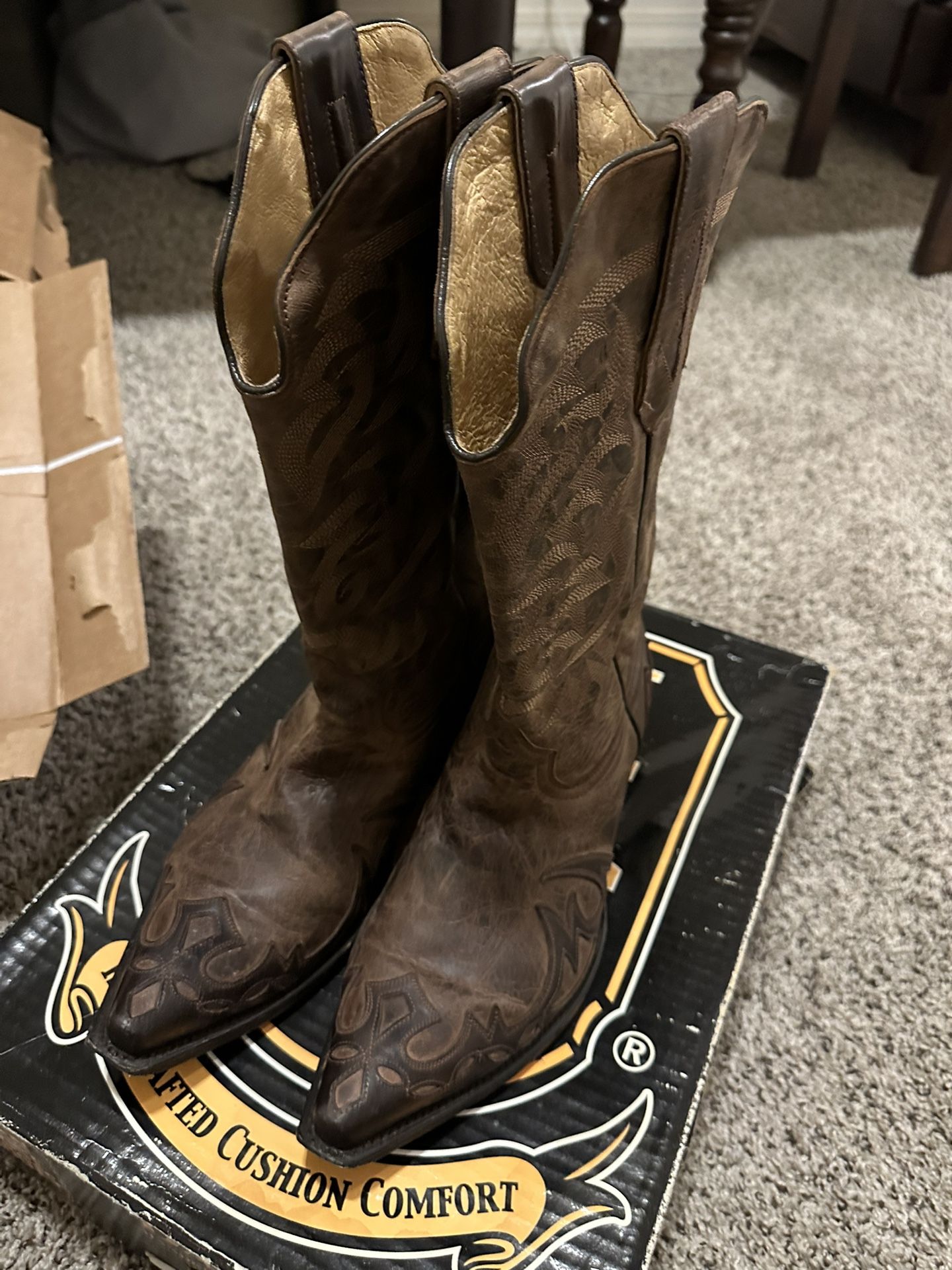 Men’s Brown Dan Post Boots Size 12