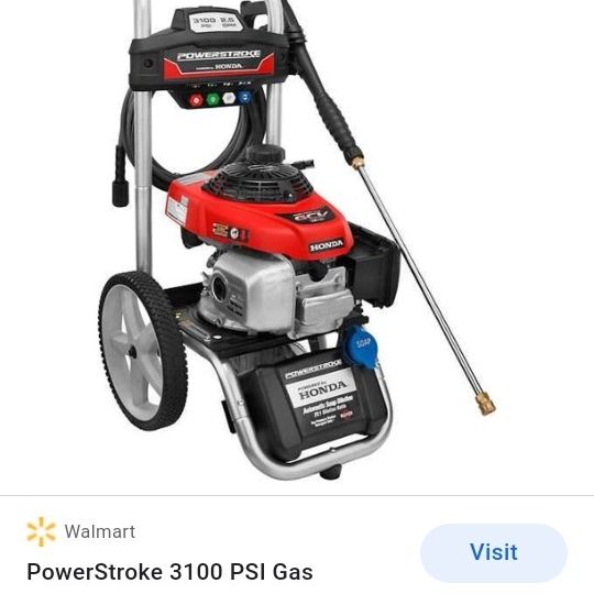 Powerstroke GVC 3100 190 Honda Pressure Washer for Sale in Torrance, CA