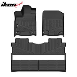 Fits 2017-2025 Honda Ridgeline Heavy Duty Floor Mats 3D Carpet Liner Protector TPE
