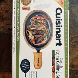Cuisinart Cast Iron Grilled Fajita Set