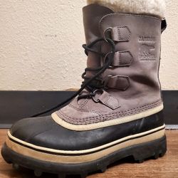Sorel Caribou WP Shale/Stone NL1005-051 Winter Snow Boots US Women’s Size 7