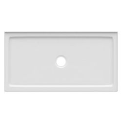 PROFLO Hammond 60" x 32" Rectangular Shower Base with Single Threshold and Center Drain