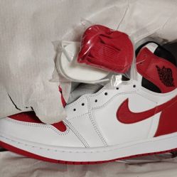 Nike Air Jordan 1 Retro High OG | Size 14 | Red White Black | Brand New | 161