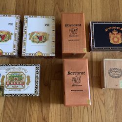 Cigar Boxes Wooden Collectible Brand new Unused