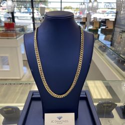 Chain Cubanlink 9 ‘’ Mm 10k Solid