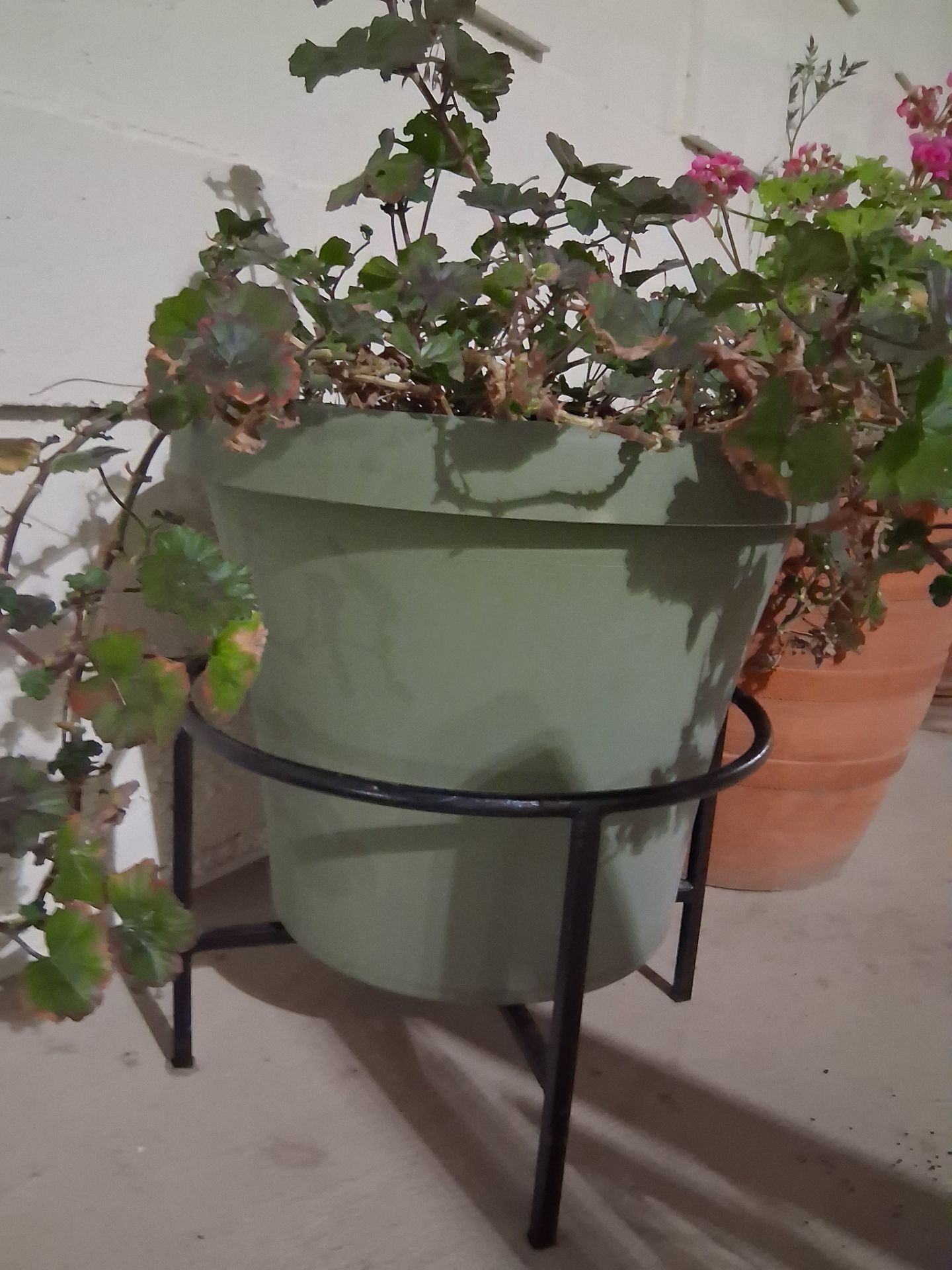 Pot and stand