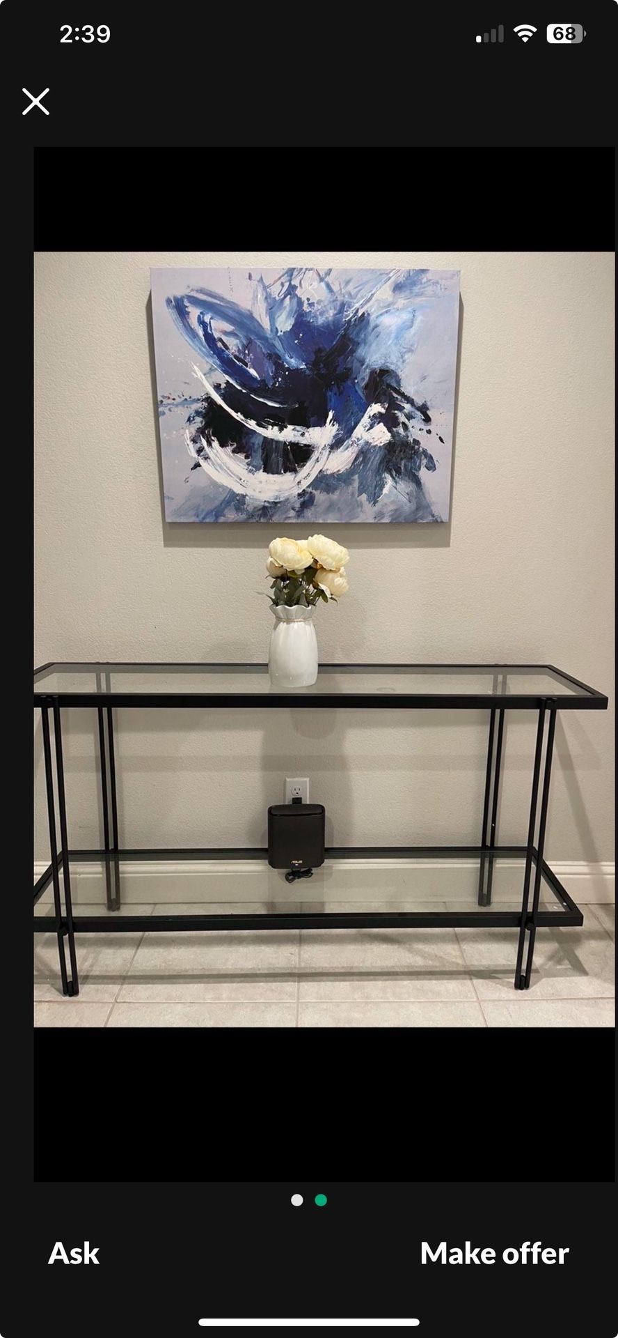 Beckham All Modern Hallway Console