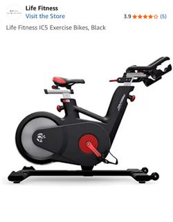 Life Fitness IC5 Exercise Bike Like New Condition