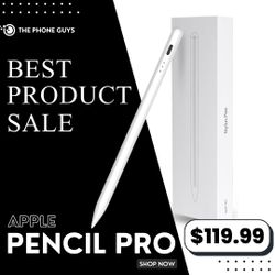 ✏️ Apple Pencil Pro (Blanco, Nuevo) – ¡Solo $119.99! Incluye 1 Año de Garantía 🔥
