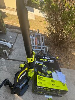 40V HP Brushless Whisper Series 180 MPH 850 CFM Cordless Battery Backpack Leaf Blower (Tool Only)