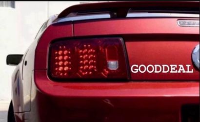 BRAND NEW 2005-2009 Ford Mustang Taillight Red LED Tail Lights Lamp Pair