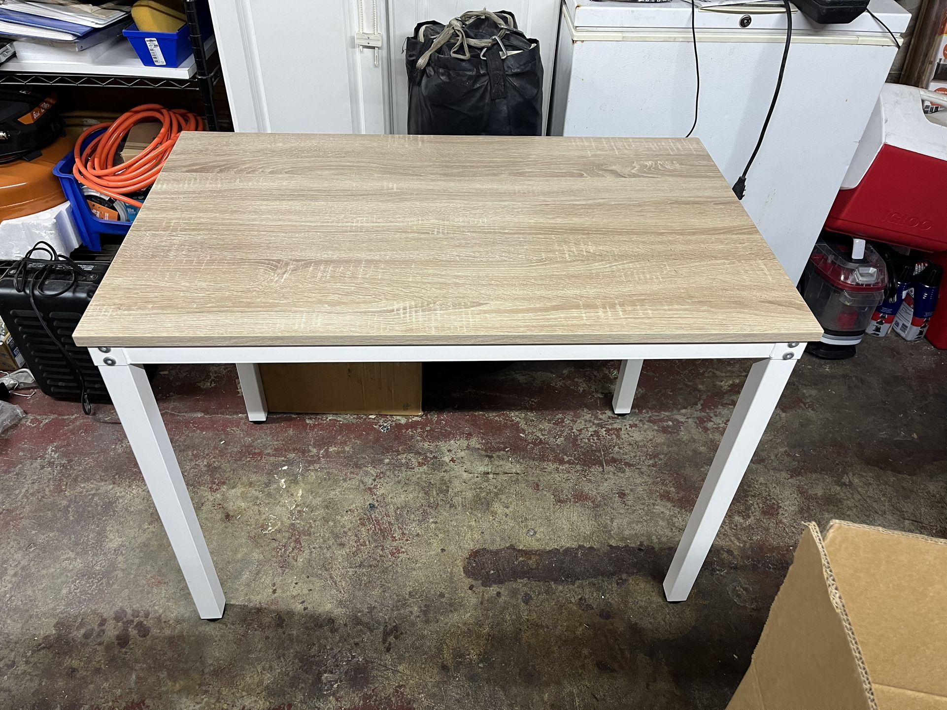 wood desk
