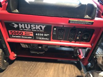 Husky generator.