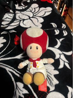 Super Nintendo world Chef toad plush