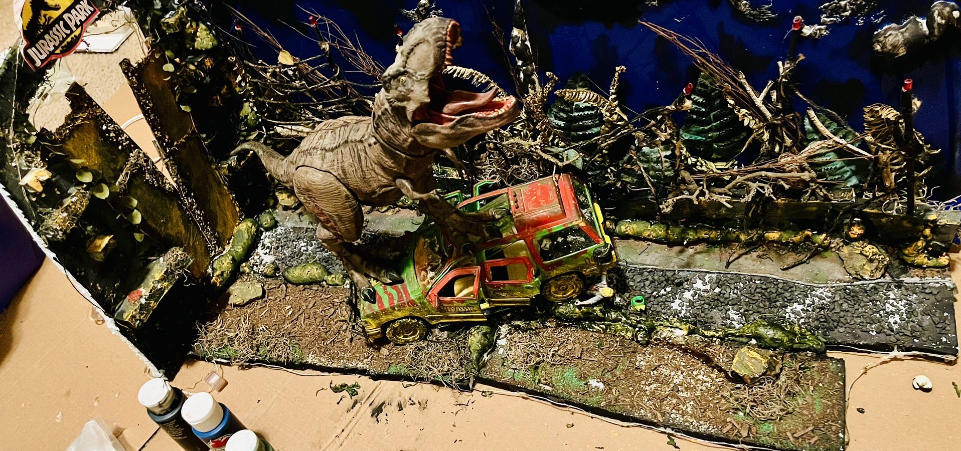 Jurassic Park Diorama 