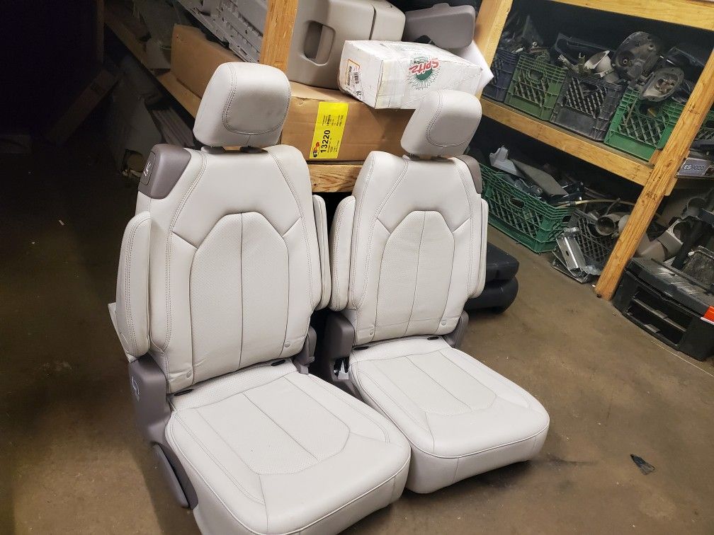 Brand New Leather Bucket Seats