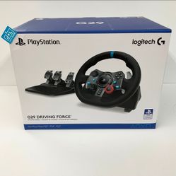 Logitech G29 Driving Force Racing Wheel with Pedals - (PS5) PlayStation 5