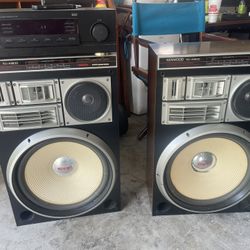 Vintage kenwood Speakers 