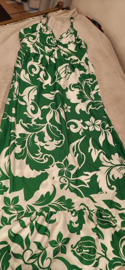 Green dress xl