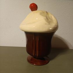 Vintage Doranne of California Ice Cream Sundae Cookie Jar