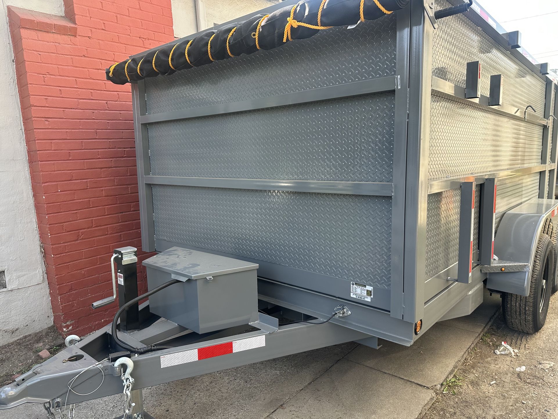 Brand New 8x12x4 Dump Trailer 12000lbs