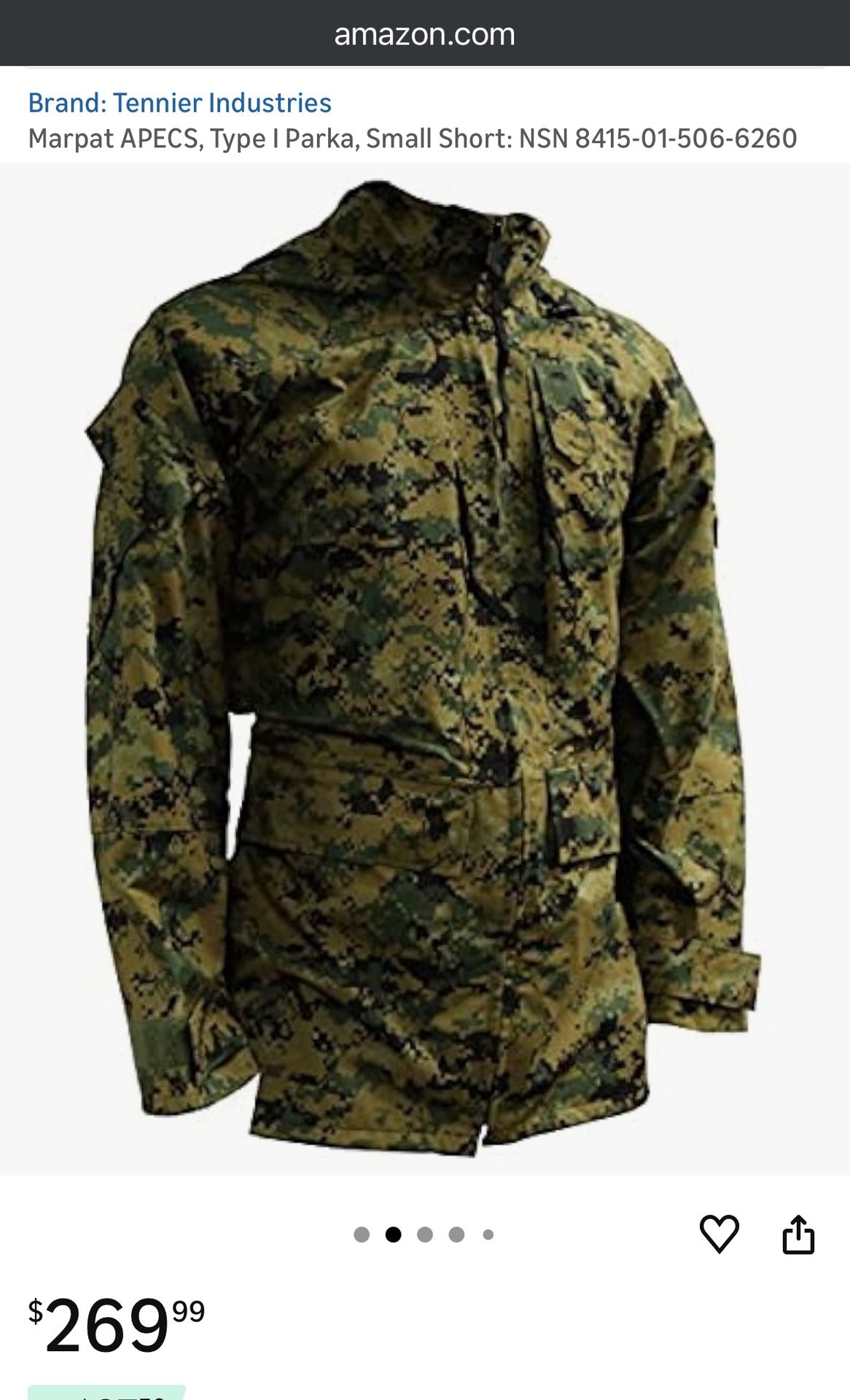 Parka “military” 