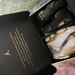 Size 12M Limited Edition Jordan Package-Retro XIII & XIV 