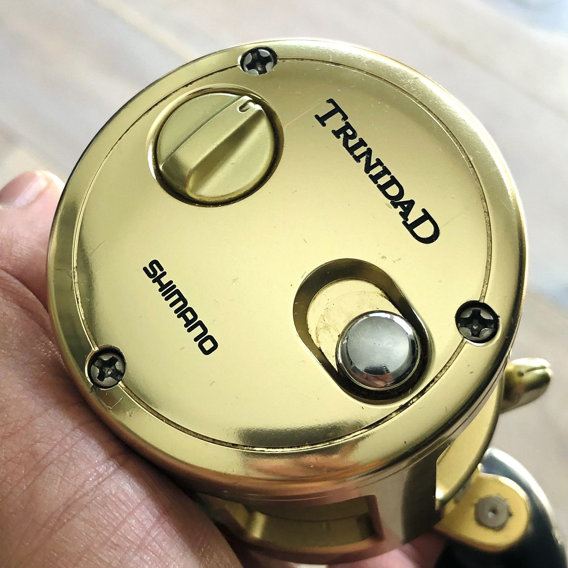 Shimano Trinidad TN14 Gold Star Drag Reel