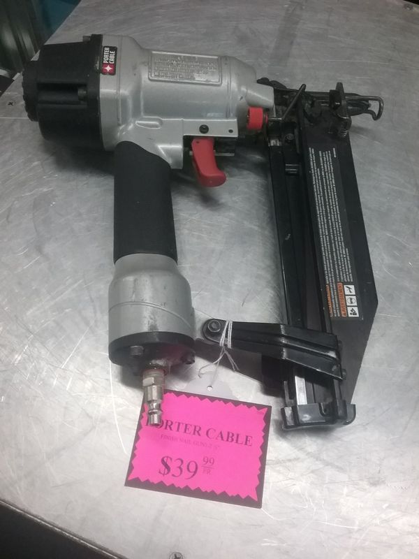PorterCable finish nail gun 1 inch 2 1/2 inch (inventory code 0 3 1
