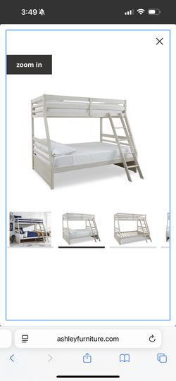 Bunk beds Cream Rustic Look