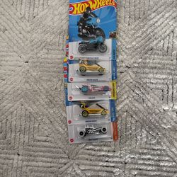 5 Hotwheels Tressure Hunts