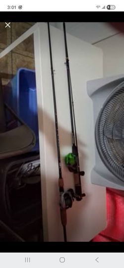 Zebco freshwater fishing poles