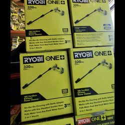 RYOBI 18V CORDLES POWER CLINER TOOL ONLY NEW