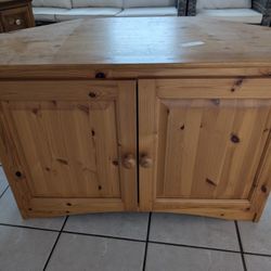 Handcrafted Wooden Cabinet 