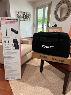 Qsc k12.2 Speaker Bags and Stands