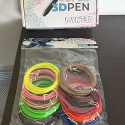 MYNT3D Super 3D Pen + Filament — Brand New & Sealed