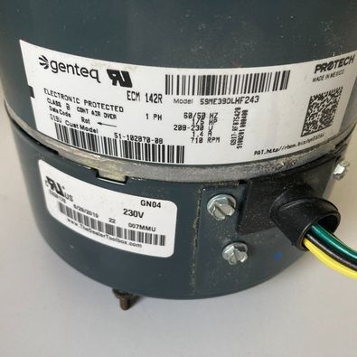 51-102870-08 - Rheem OEM ECM Condenser Fan Motor 1/5 HP NEW