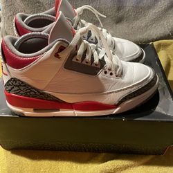 Jordan 3 Fire Red