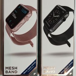 Apple Watch Stainless Mesh Watch Bands - BRAND NEW, UNOPENED!