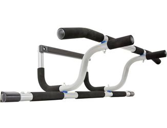 New in box- Ultimate Body Press XL Doorway Pull Up bar with Elevated bar & Adjustable Width