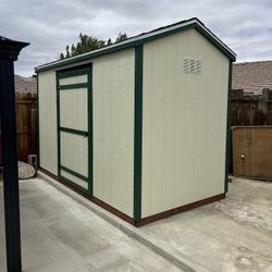 Shed 6x12x8H