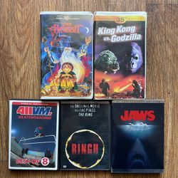 VHS & DVD Movies