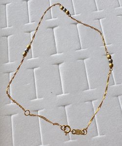 10k yellow gold bracelet