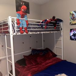 Twin Loft/Bunk With Bed