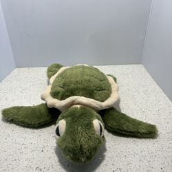 Sea World Plush Turtle 14 Inches Head to Tail 