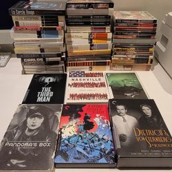 DVDs, Bluray, Criterion Collection, sets