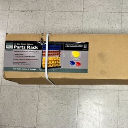 Storehouse 47 Bin Floor Mount Parts Rack