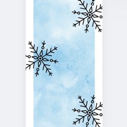 Winter Bookmark 
