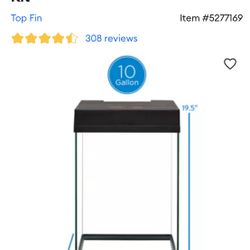 10 Gallon Fish Tank (Fish Included) 